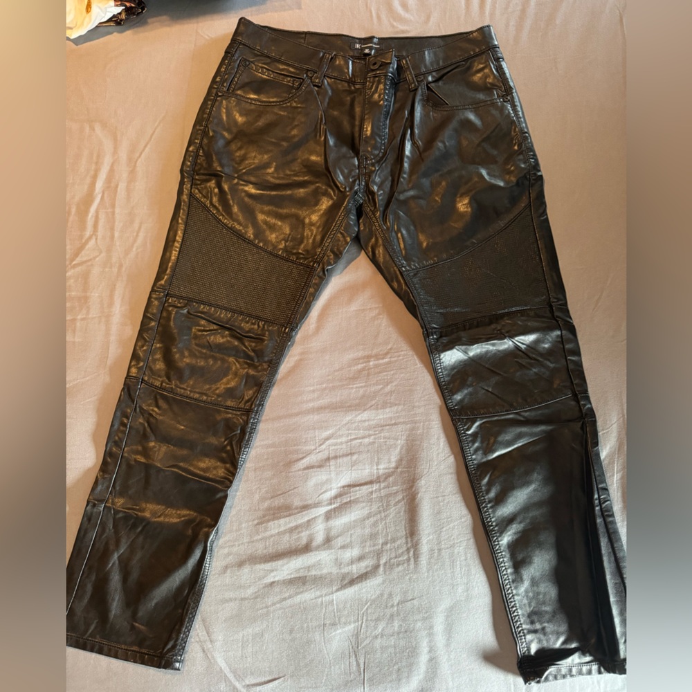 INC Leather Joggers 36x30